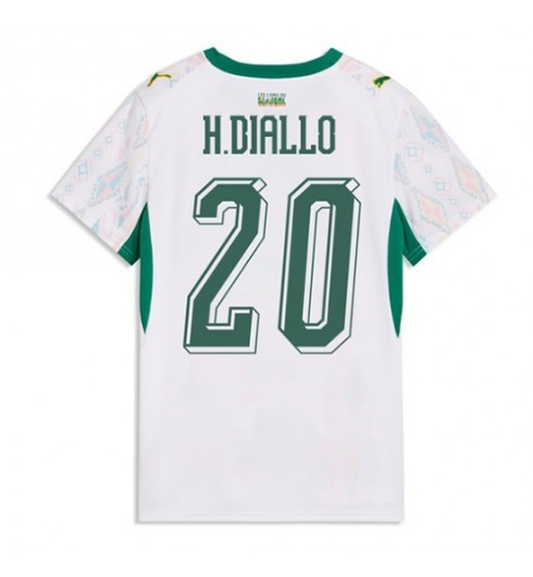 Senegal Habib Diallo #20 Kotipaita Naisten MM-kisat 2026 Lyhythihainen Senegal Habib Diallo #20 Kotipaita Naisten MM-kisat 2026 Lyhythihainen